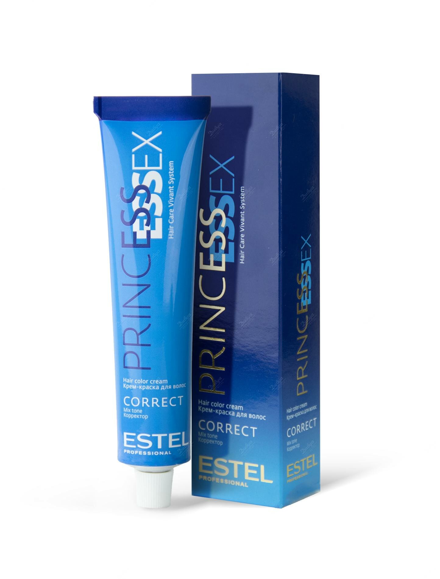 ESTEL Princess Essex Corrector цветная крем-краска для волос, 0/55 красный, 60 мл