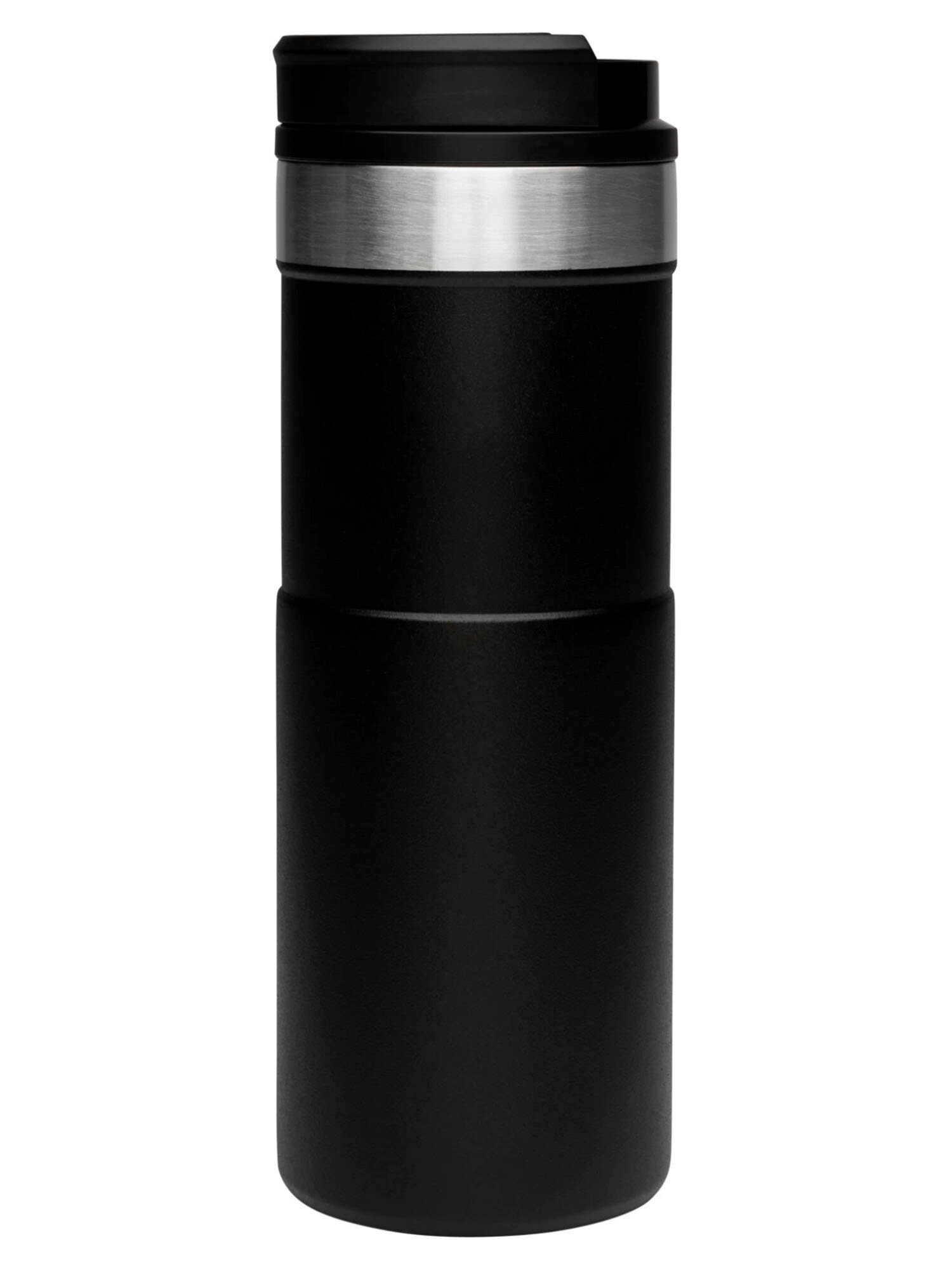 Термокружка Stanley The NeverLeak Travel Mug 0,47L Matt Black