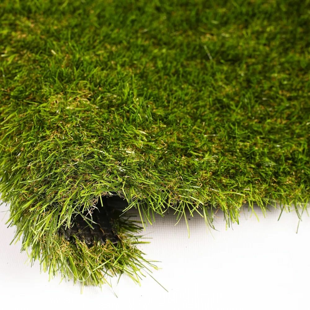 Искусственный газон 2х0,5 м. в рулоне Premium Grass Comfort 40 Green Bicolor, ворс 40 мм.