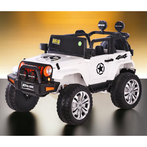 Электромобиль Jeep BJQ-6688B белый