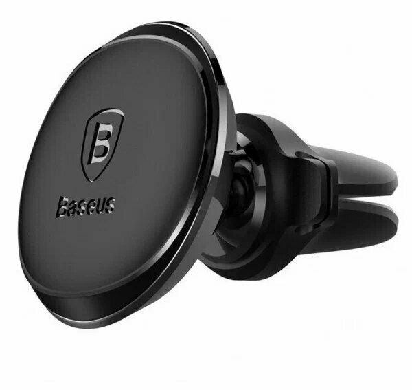 Магнитный держатель Baseus Magnetic Air Vent Car Mount Holder черный