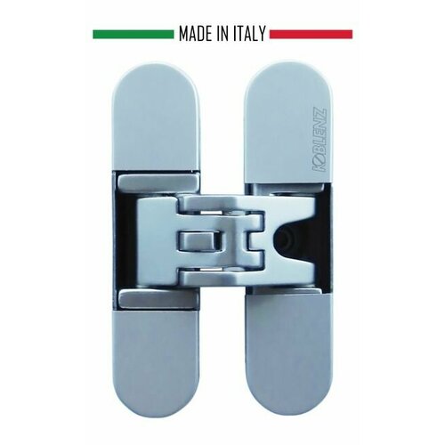 KUBICA K6200 DXSX, CR.SAT петля скрытая универсальная матовый хром (60 kg)