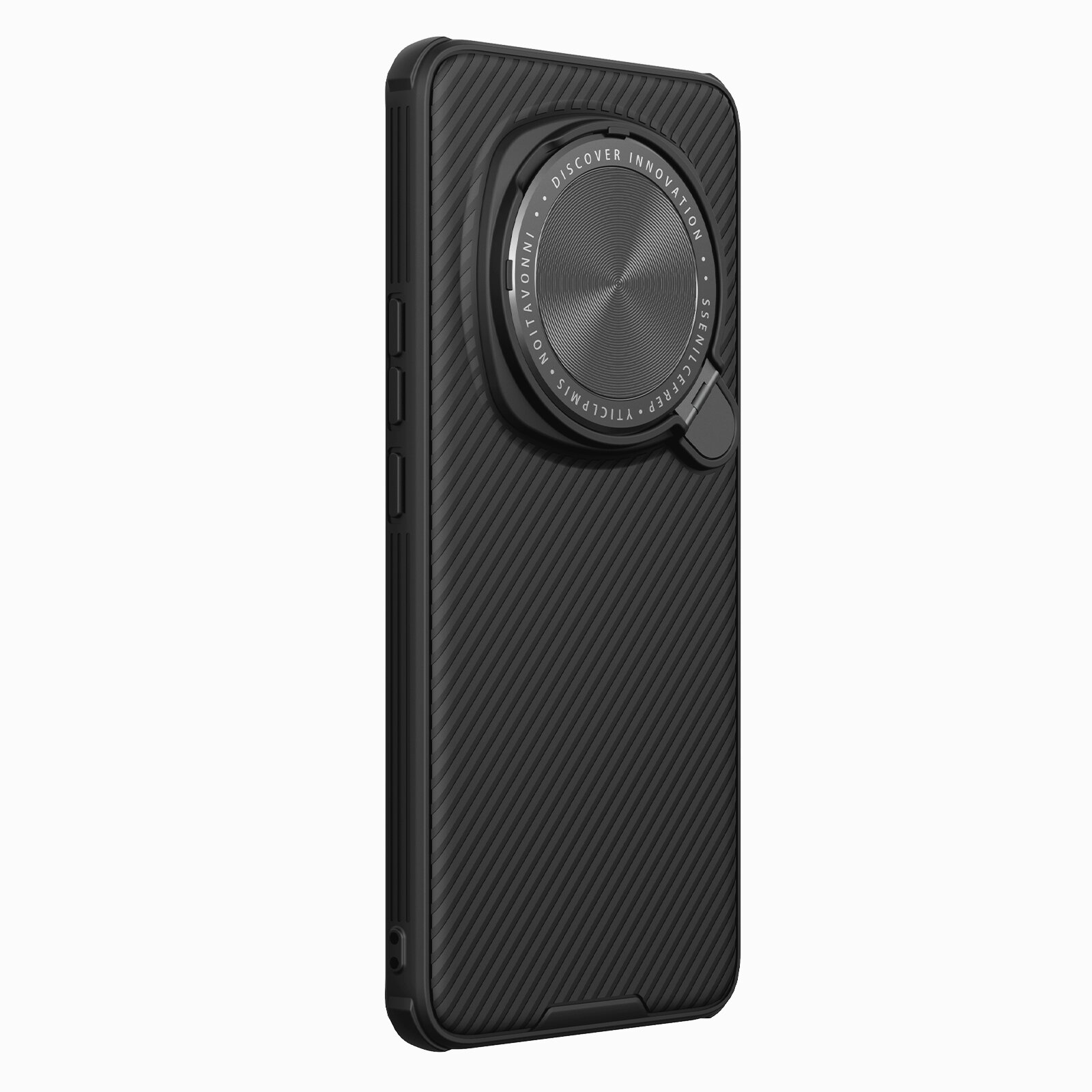 Чехол от Nillkin с металлической откидной крышкой на смартфон Honor Magic 6 Pro, серия CamShield Prop Magnetic Case (с поддержкой магнитной беспроводной зарядки MagSafe) — фото 1