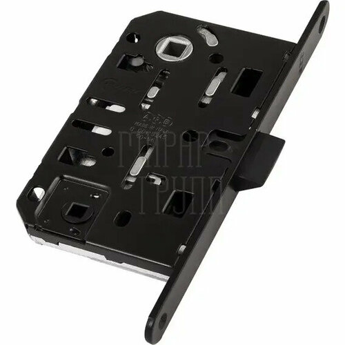 Защелка тихая AGB Mediana Evolution под завертку с отв. пл. крепеж (BOX) полированный хром