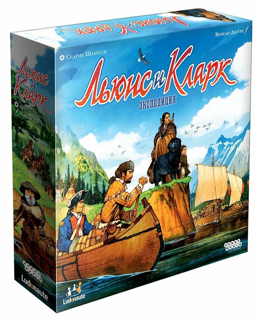 Настольная игра Hobby World Льюис и Кларк, для компании, приключение