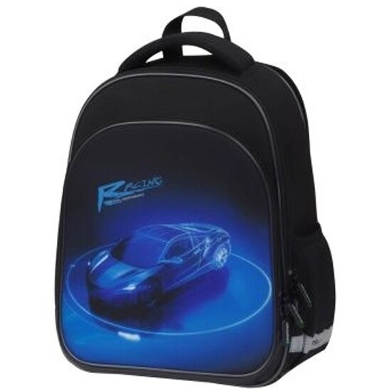 Ранец Berlingo Expert Plus "Best race" 38*29*15см, 2 отделения, 2 кармана, анатомическая спинка