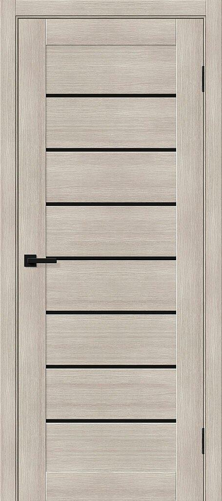 Дверь Браво-22 Cappuccino Melinga Black Shine Браво 200*60
