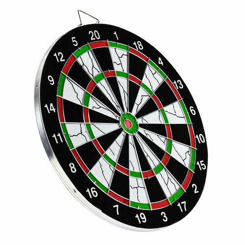 Дартс двухстронний, CLIFF BL-17115 (мишень 43см + 6 дротиков)