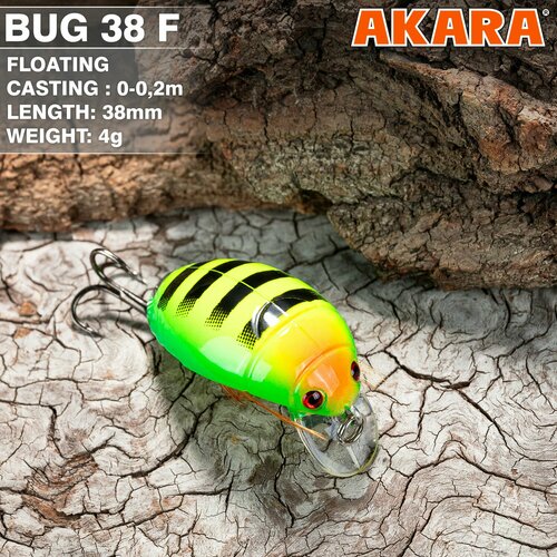 Воблер Akara Bug 38F 4 гр. 03