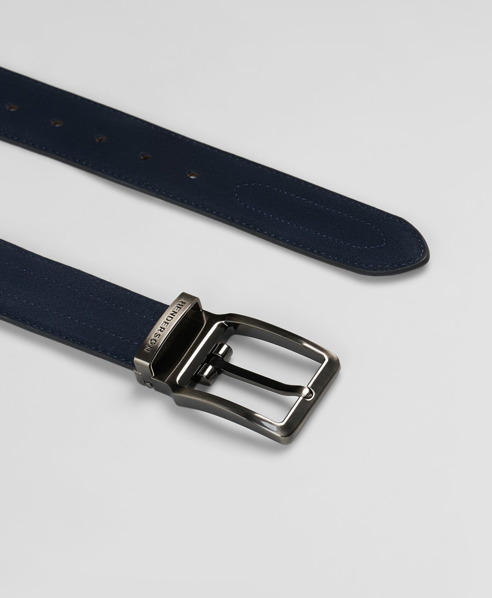 Ремень HENDERSON для мужчин, размер 125, синий — фото 1