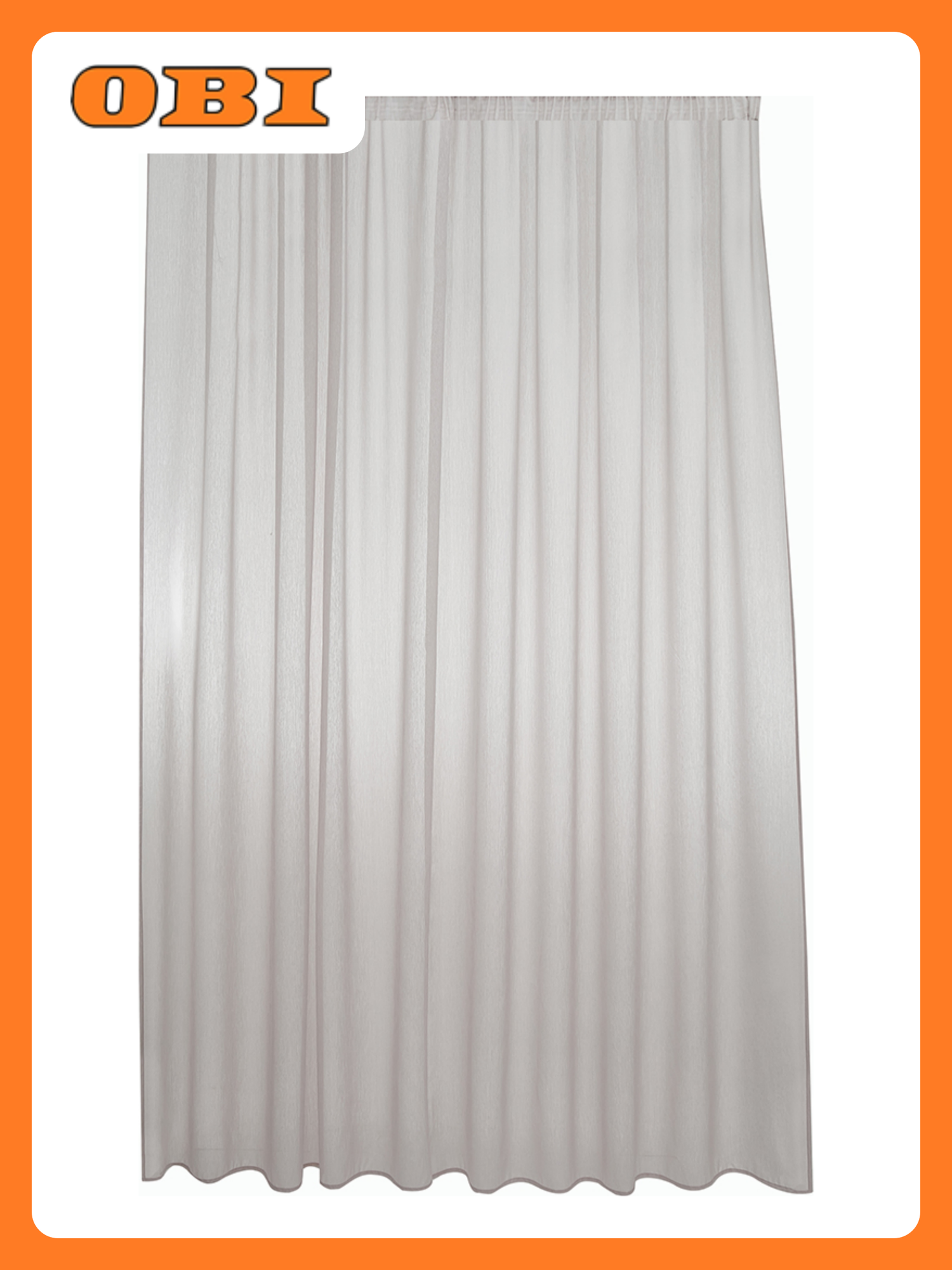 Штора Тюль Decofest Прима вуаль 300х280 бежевый