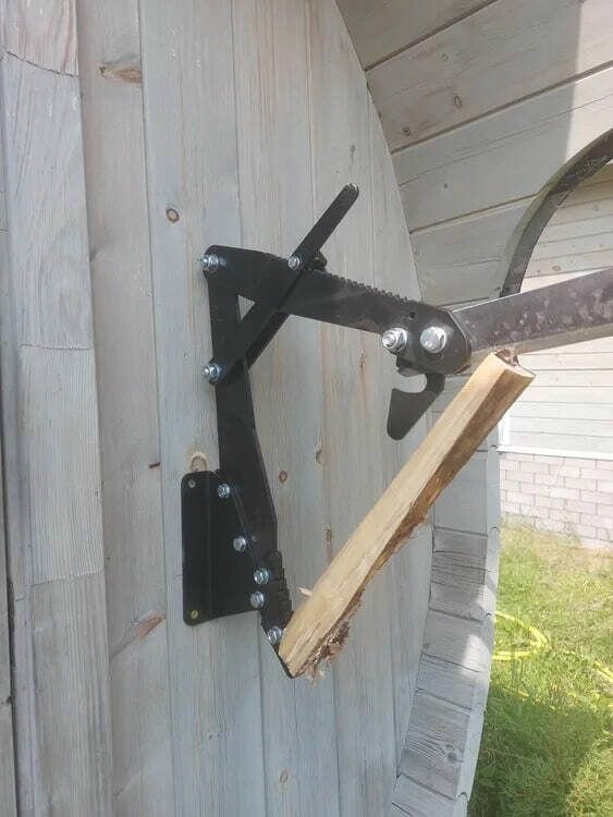 Щепокол с двойным рычагом модель 03 Черный — фото 1