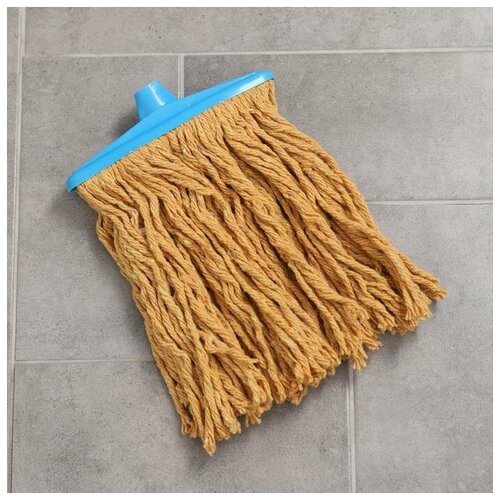 Насадка для швабры верёвочная Доляна, х/б, 250 гр, цвет микс