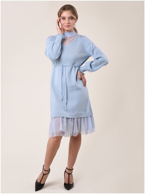 Платье Cascatto, размер One size (S-M/40-44), голубой