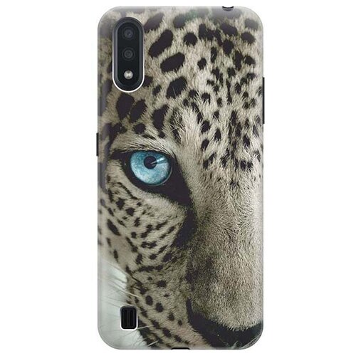 фото Чехол - накладка artcolor для samsung galaxy a01 с принтом "голубой глаз" re:pa