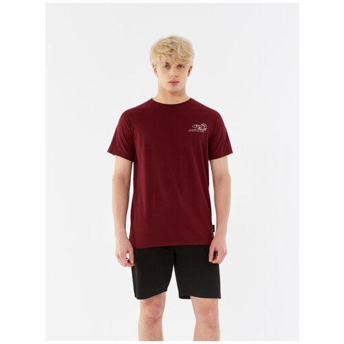 фото Футболка outhorn men's t-shirt красный s hol21-tsm648-60s