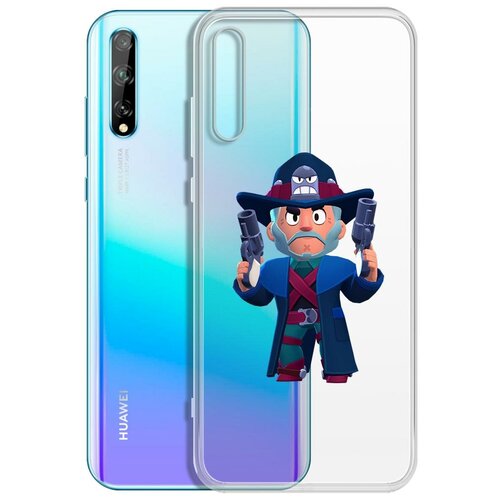 фото Чехол-накладка clear case brawl stars-стрелок кольт для huawei y8p/honor 30i krutoff group