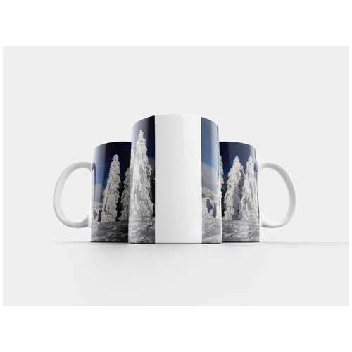 фото Кружка "ель, снег, зима" 320 мл lotsprints