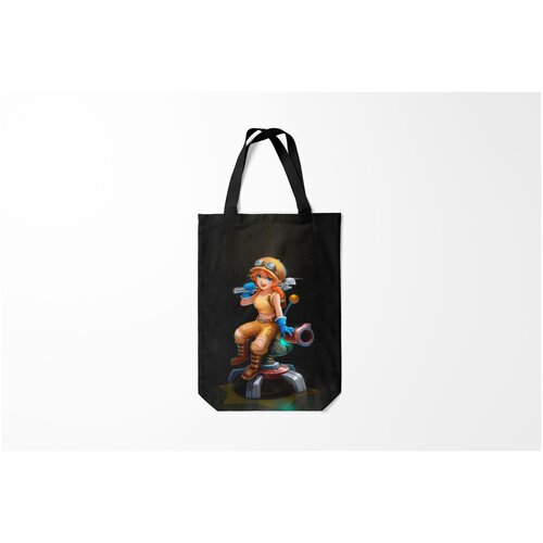 фото Сумка-шоппер / 31х42 см / геймерам / brawl stars джесси burnettie