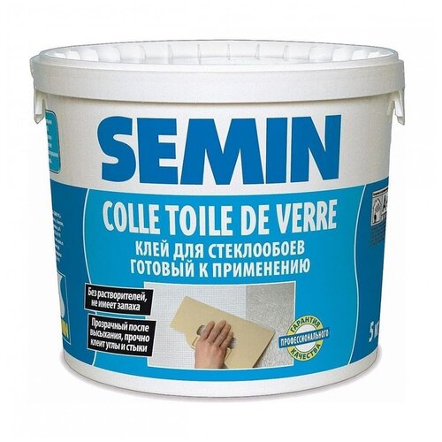 Semin Colle Toile De Verre Airless Готовый клей под стеклообои