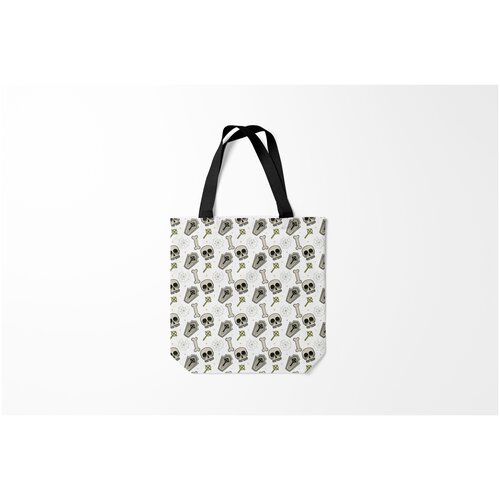 фото Сумка-шоппер / 40х40 см / праздники / patern halloween 18 burnettie