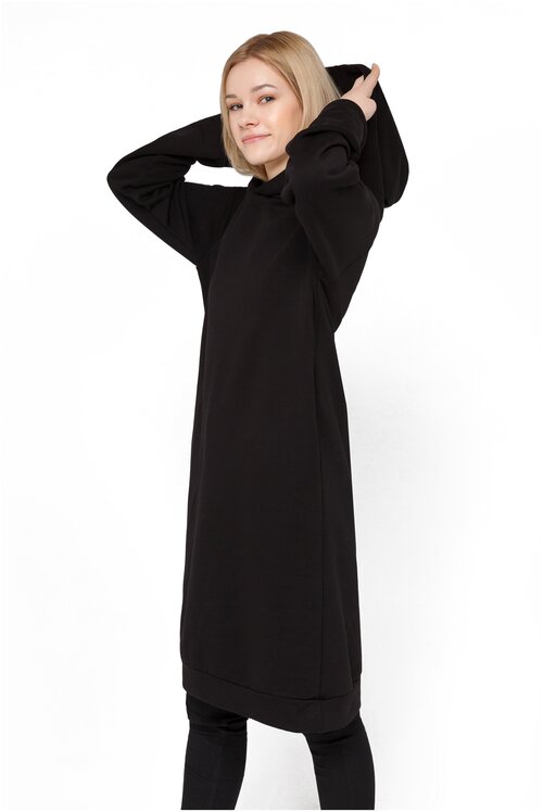 Магазин Толстовок Dress Hoodie BLACK, Размер 44