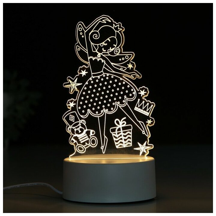 фото Светильник из акрила «Пусть сбываются мечты», модель GBV-0121