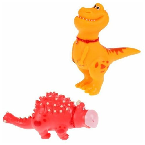 Набор резиновых игрушек Турбозавры трак и Анки LXT-TURB-07