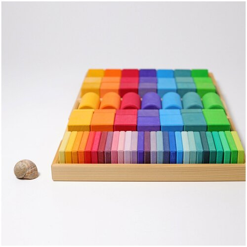 Grimm's Строительный набор цвета и формы (Сет 1), Grimms