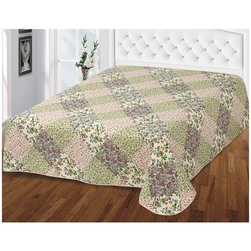 Покрывало-одеяло стеганное Мадлен поплин 180х215 см