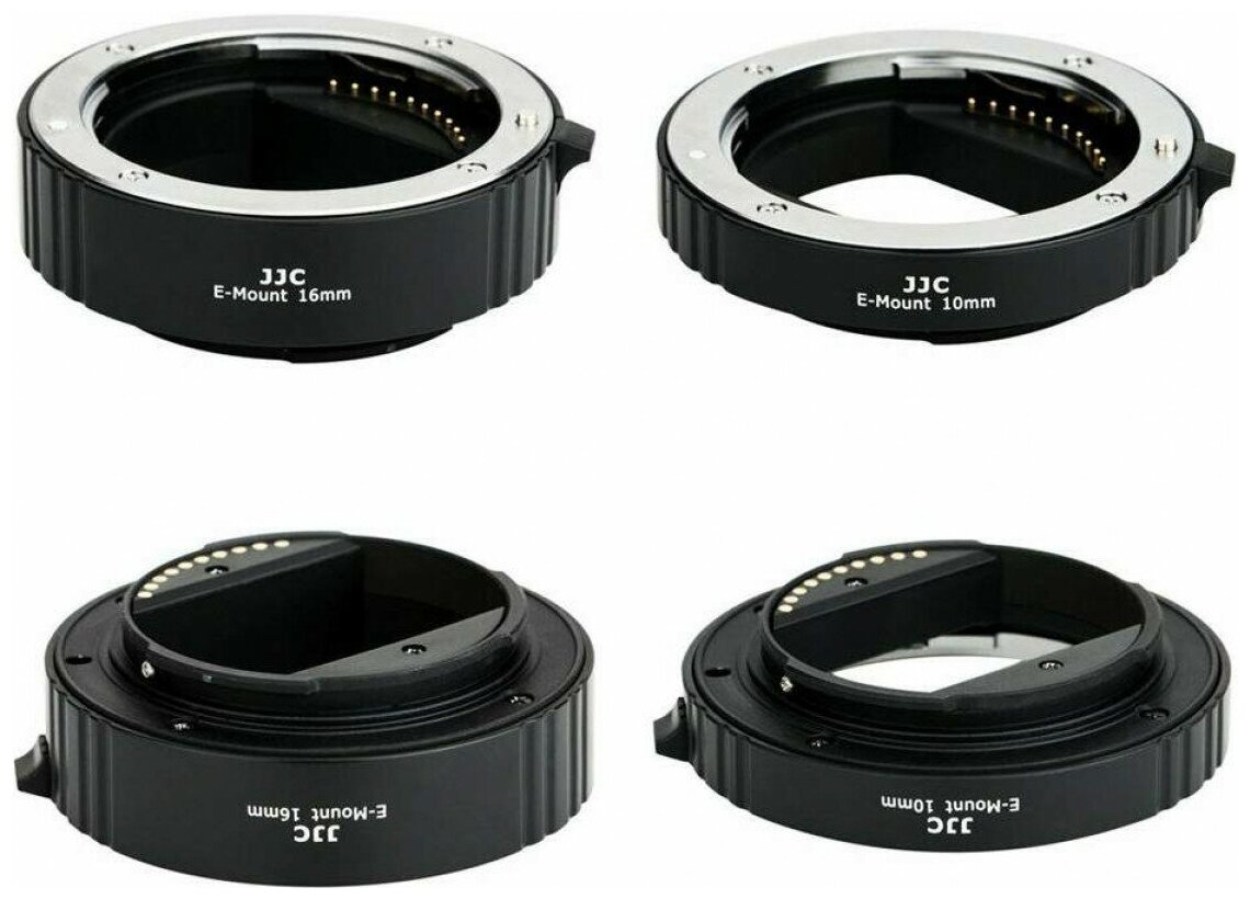 Кольца удлинительные JJC AET-SES(II) 11mm, 16mm для Sony E Mount (набор)