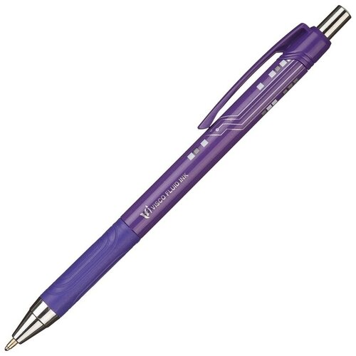Ручка шариковая Unimax TOP TEK Fashion, 0,5 мм, синяя, масляная, автоматическая