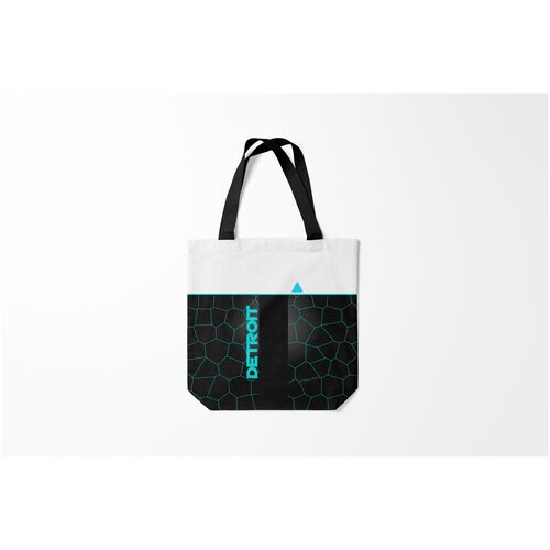 фото Сумка-шоппер / 40х40 см / геймерам / игры detroit burnettie