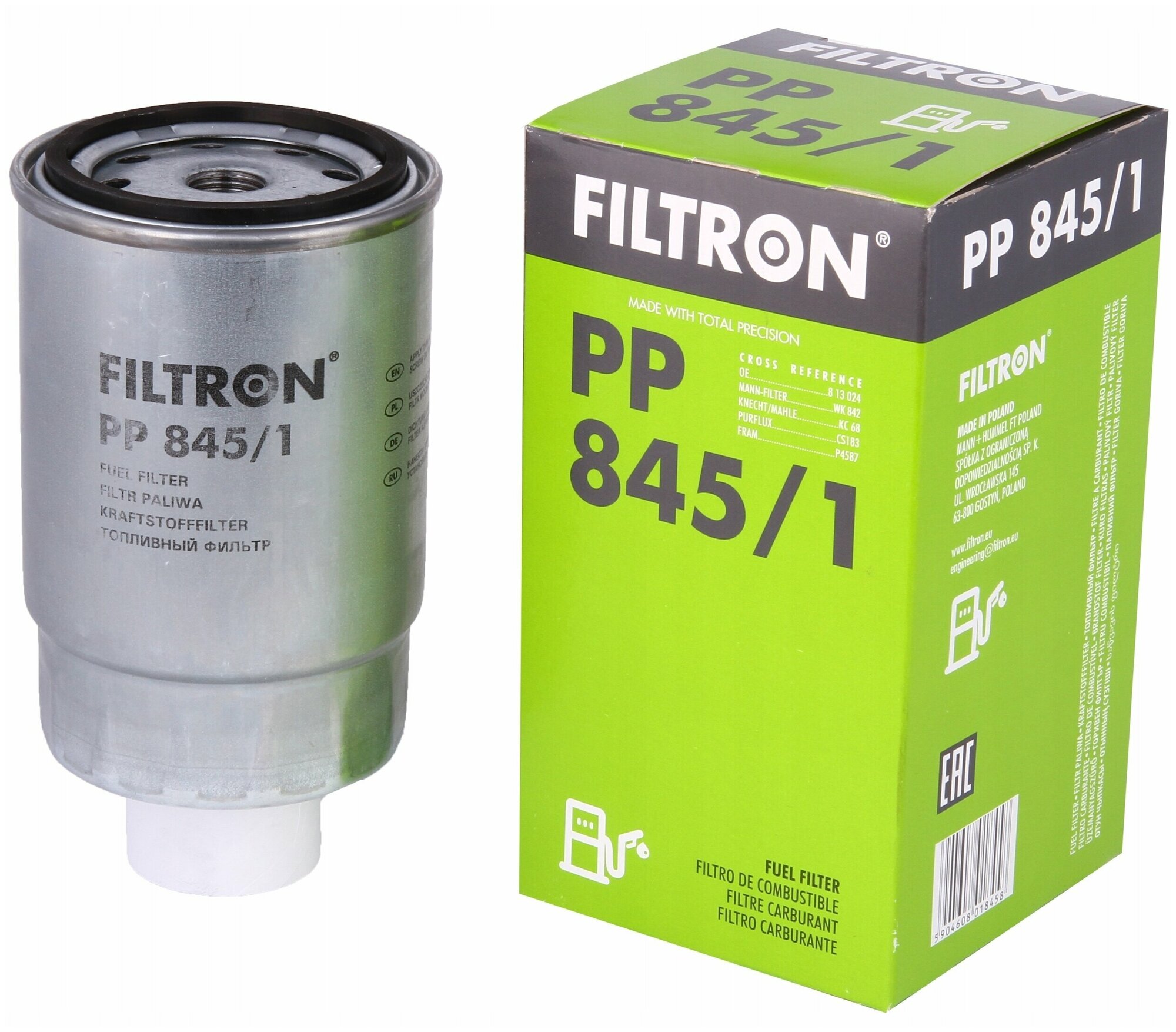 Топливный фильтр Filtron PP8451