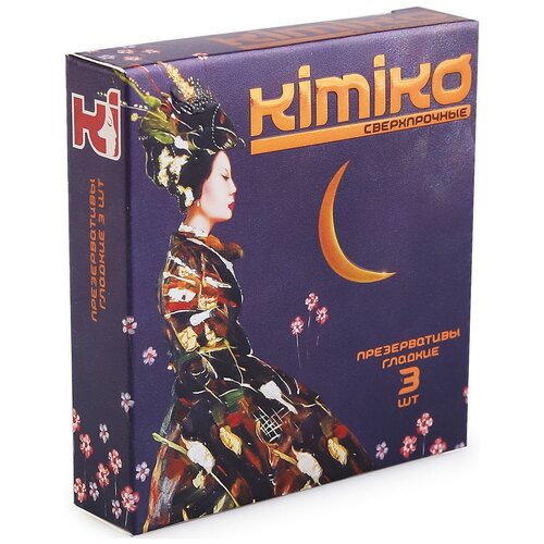 Презервативы Kimiko сверхпрочные, 3 шт.