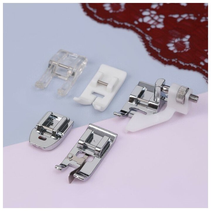 фото Набор лапок для швейной машины, 5 шт