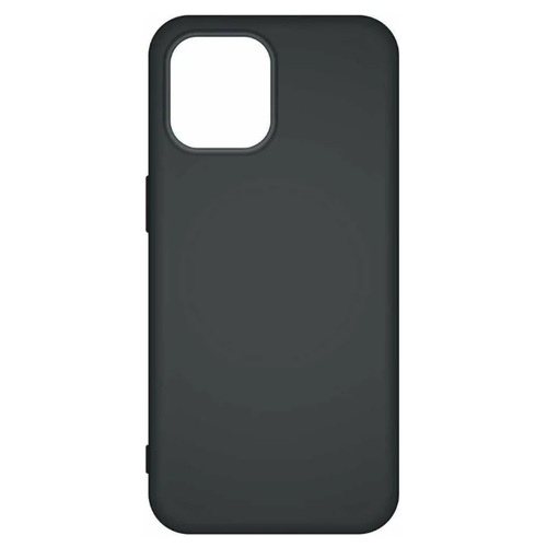 фото Силиконовый чехол для iphone 12 mini / iphone 5.4 чёрный матовый makkardi