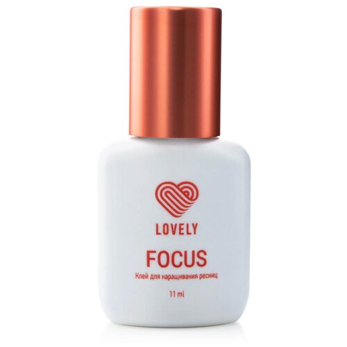 Lovely Клей для ресниц Focus L03067 11 мл, черный