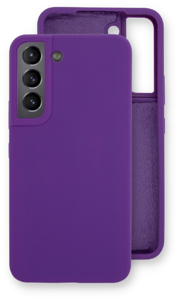 Чехол Silicone Cover для Samsung Galaxy S22 / Накладка / Бампер на Самсунг С22 /№47