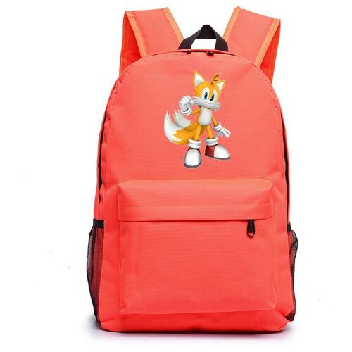 Рюкзак Соник (Sonic) оранжевый №1