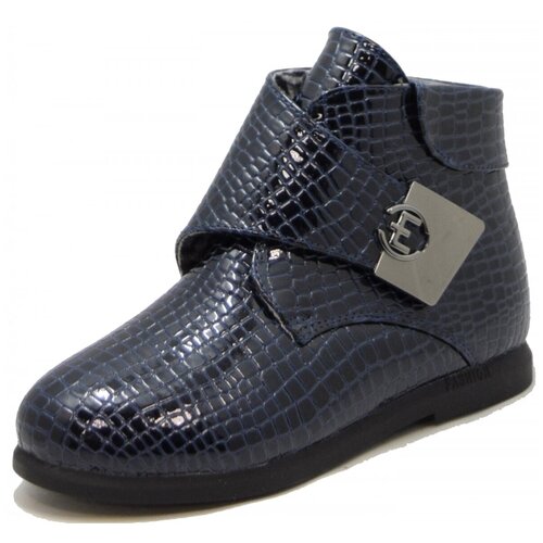 Leopard Kids 151508-1V детские п/сапоги черный искусственный лак, Размер 27