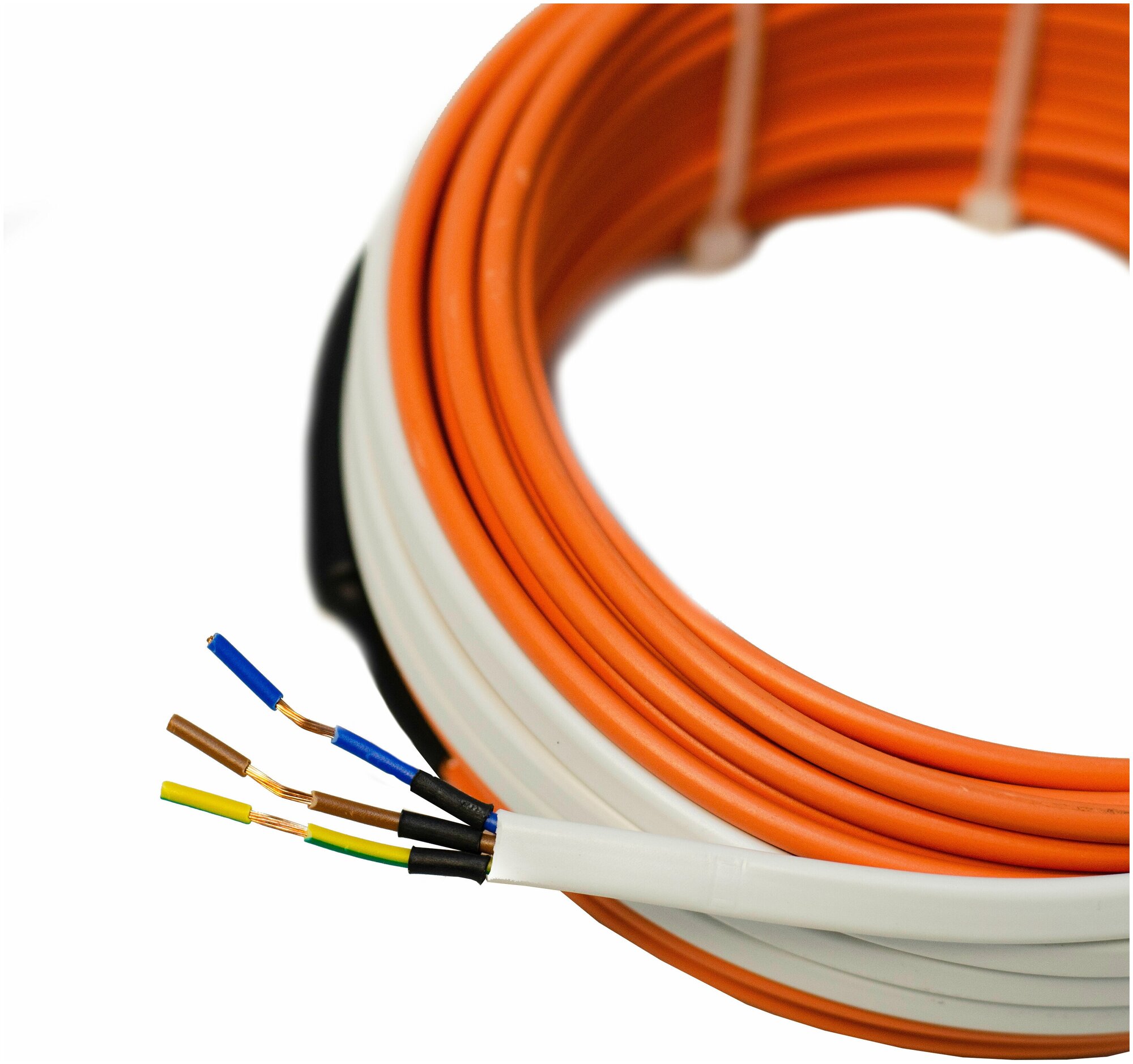 Теплый пол кабель WarmCoin Universal ЭКО 2250 Вт / ~150 м с термостатом - фотография № 11