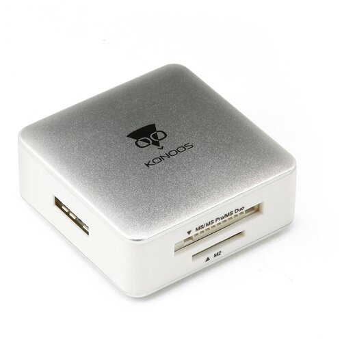 Устройства для чтения карт памяти Konoos UK-32 картридер typec usb tf sd