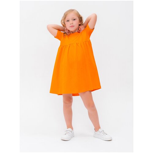 Платье GolD Солнышко 86 оранжевый