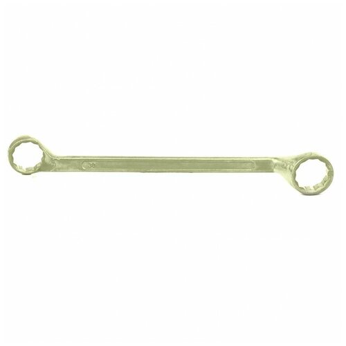 Ключ накидной, 30 х 32 мм, желтый цинк Сибртех 14638 ключ накидной 27 х 32 мм желтый цинк сибртех