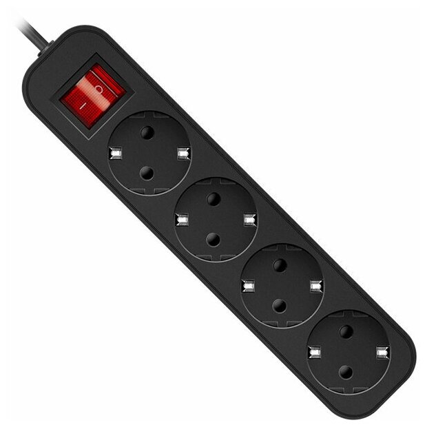 Удлинитель Defender G450 4 Sockets 5m Black 99339