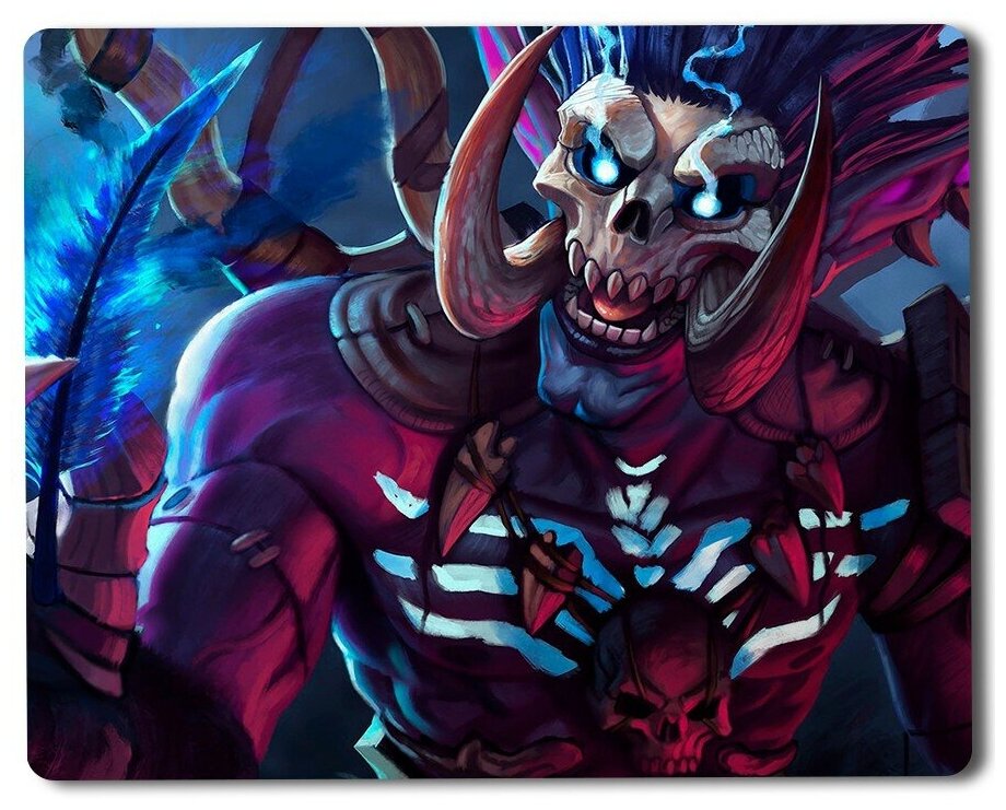 Коврик для мыши с принтом игра Warcraft WOW World of Warcraft - 6752 Г