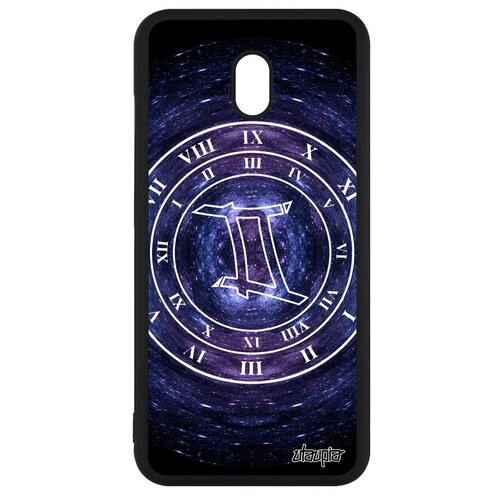 фото Противоударный чехол на телефон // xiaomi redmi 8a // "зодиак близнецы" стиль horoscope, utaupia, синий