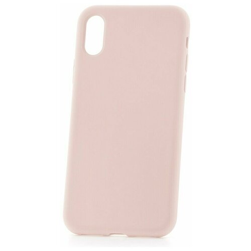 фото Чехол на apple iphone xs / x kruche silicone pink sand / чехол для apple iphone / чехол для айфон / бампер на айфон / чехол накладка для iphone / противоударная накладка для iphone / защита для iphone / защита на айфон / силиконовый чехол для iphone / пластиковый чехол на iphone / защитный чехол для iphone кruче