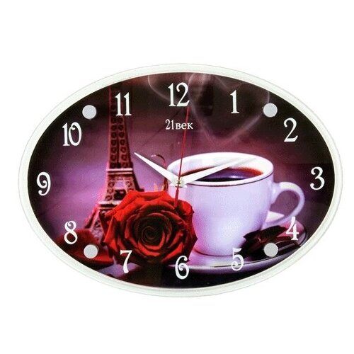 фото Часы настенные "21 век" "утро в париже"2434-154 (5)
